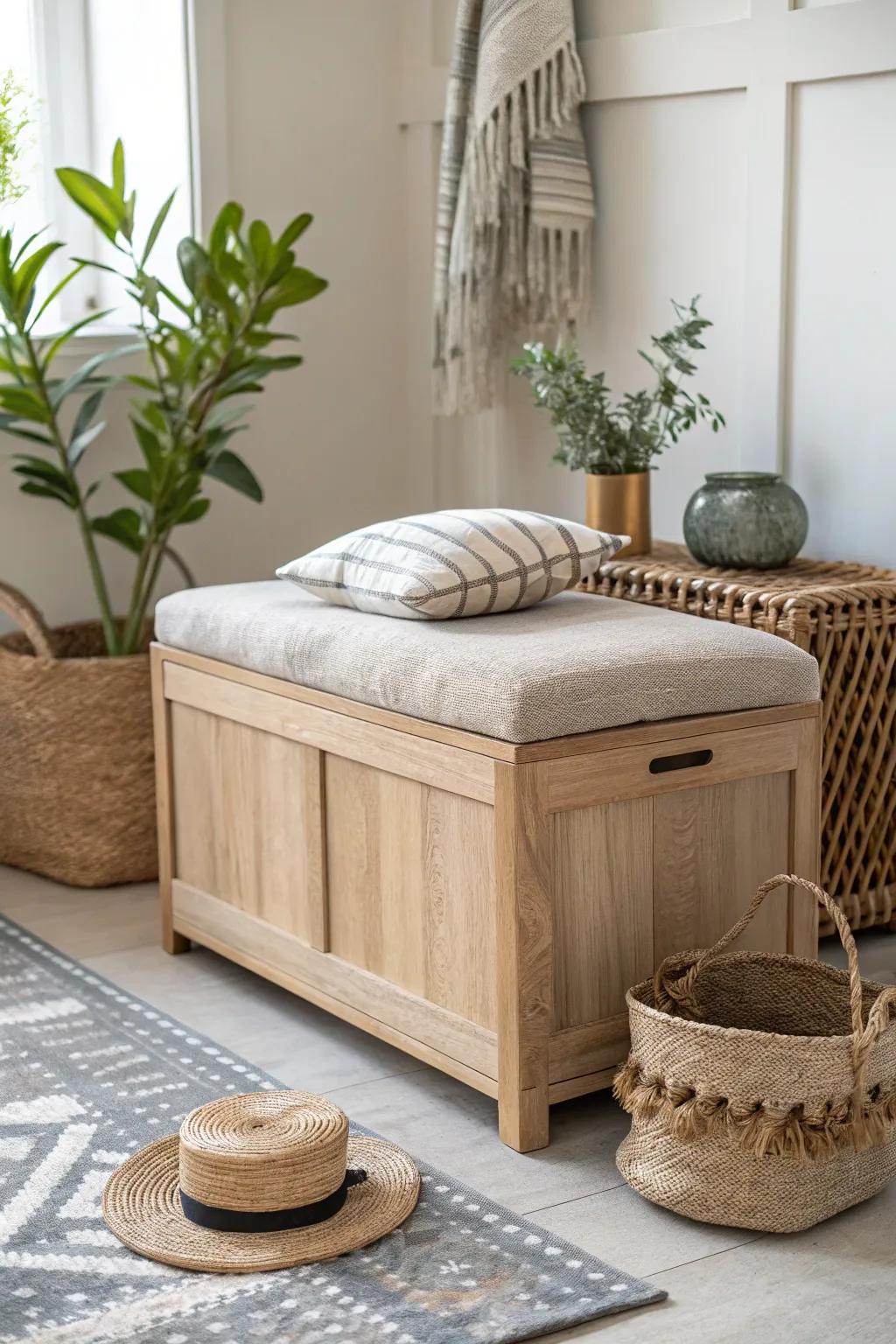 Maximize your space with multifunctional elegance.