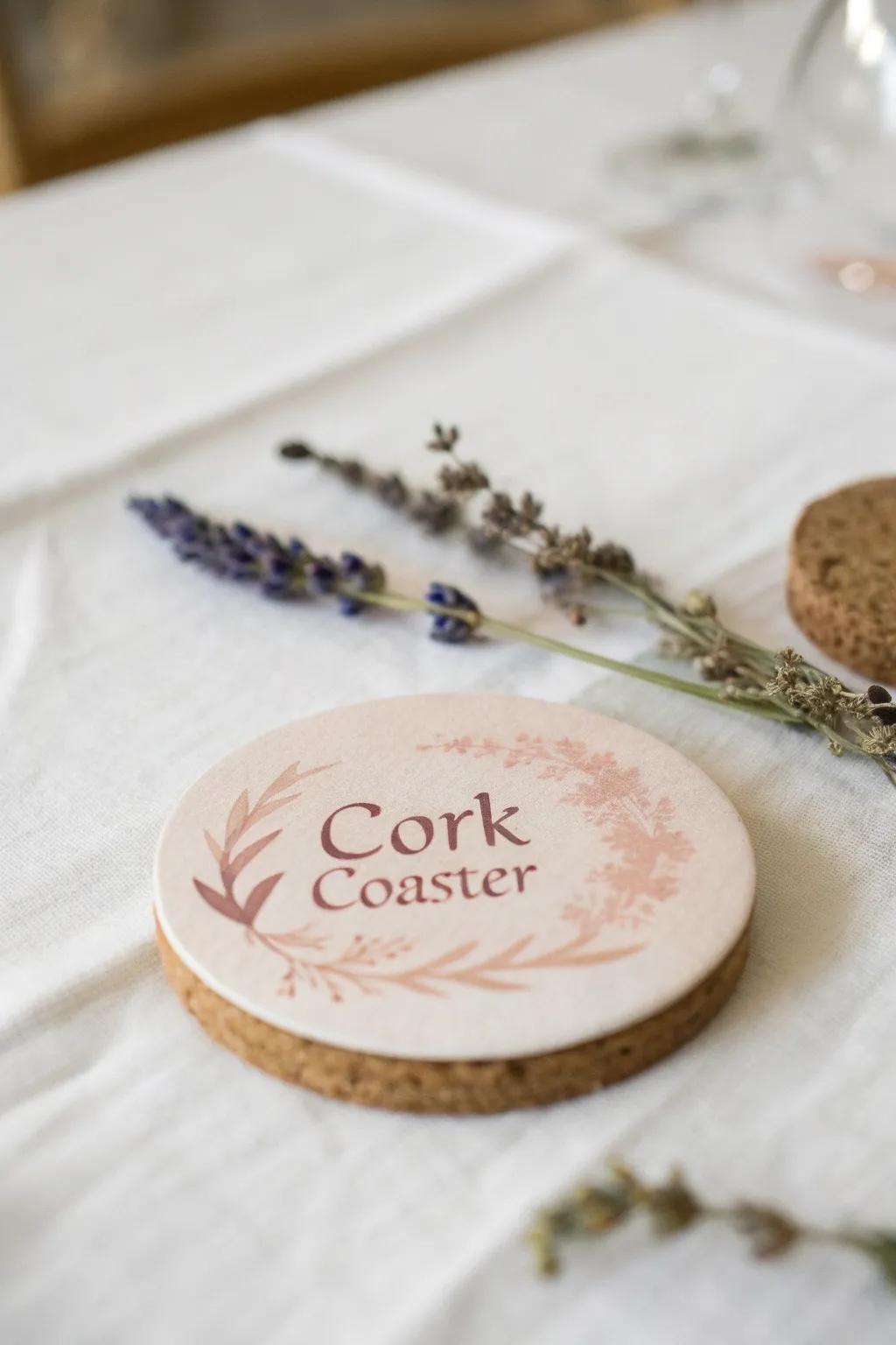 Elevate your table decor with personalized, handmade charm. #CraftedWithLove